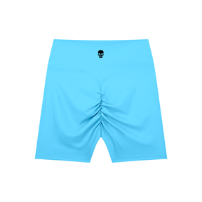 Bare Bones High-Waisted Scrunch Yoga Shorts