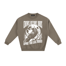 Crows Before Bros Fleeced Sweatshirt