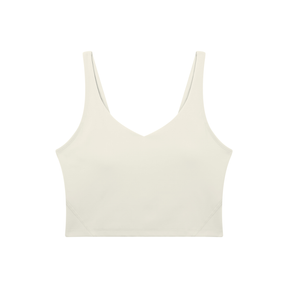 Bare Bones V-Neck Long Line Sports Bra
