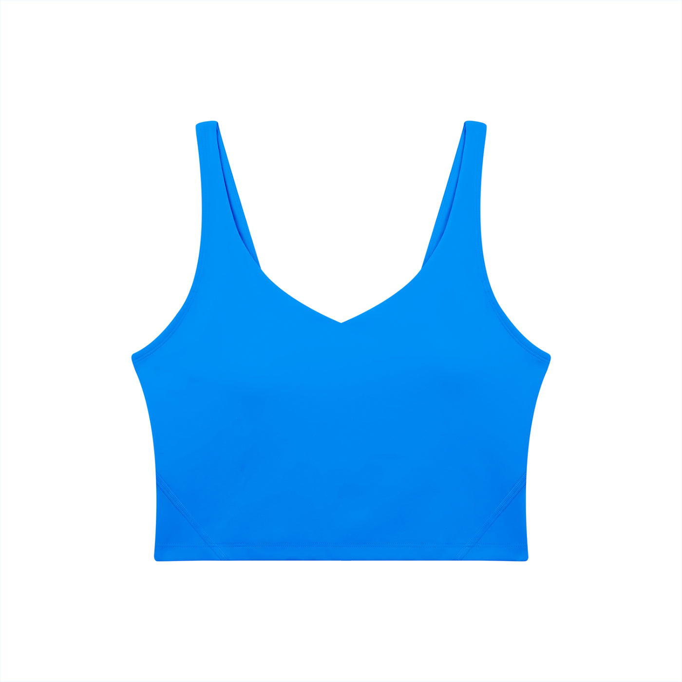 Bare Bones V-Neck Long Line Sports Bra