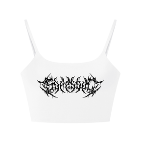 Soft Soul Metal Font Sports Bra