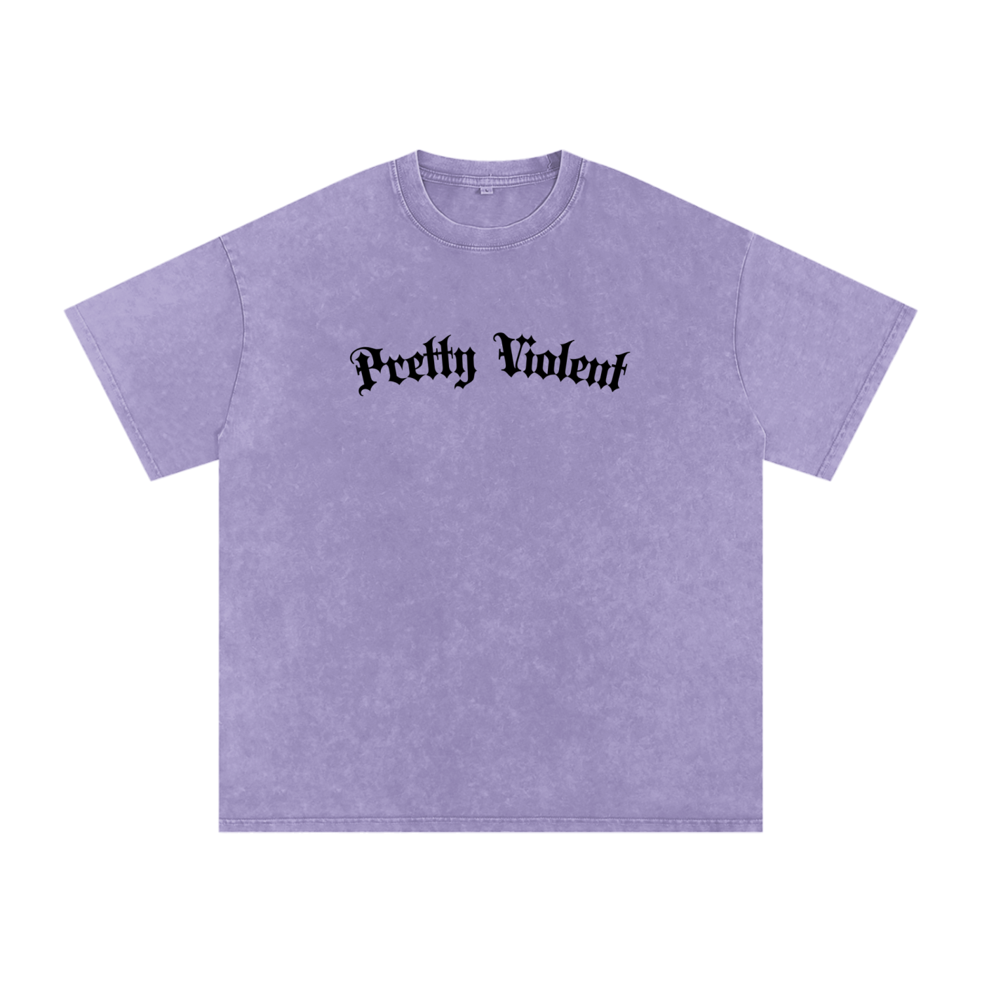 Pretty Violent Acid Wash Oversized Tee