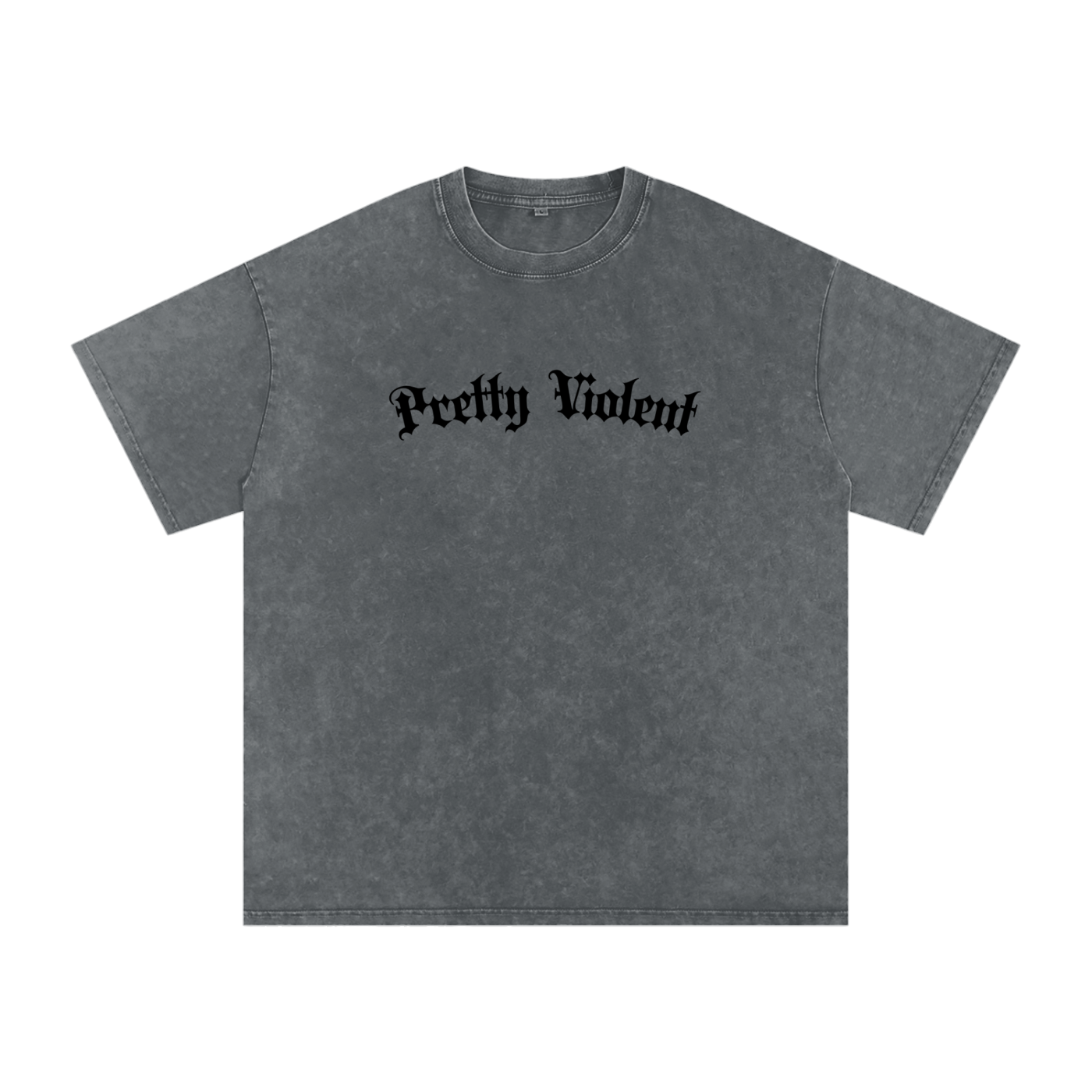 Pretty Violent Acid Wash Oversized Tee