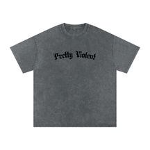 Pretty Violent Acid Wash Oversized Tee