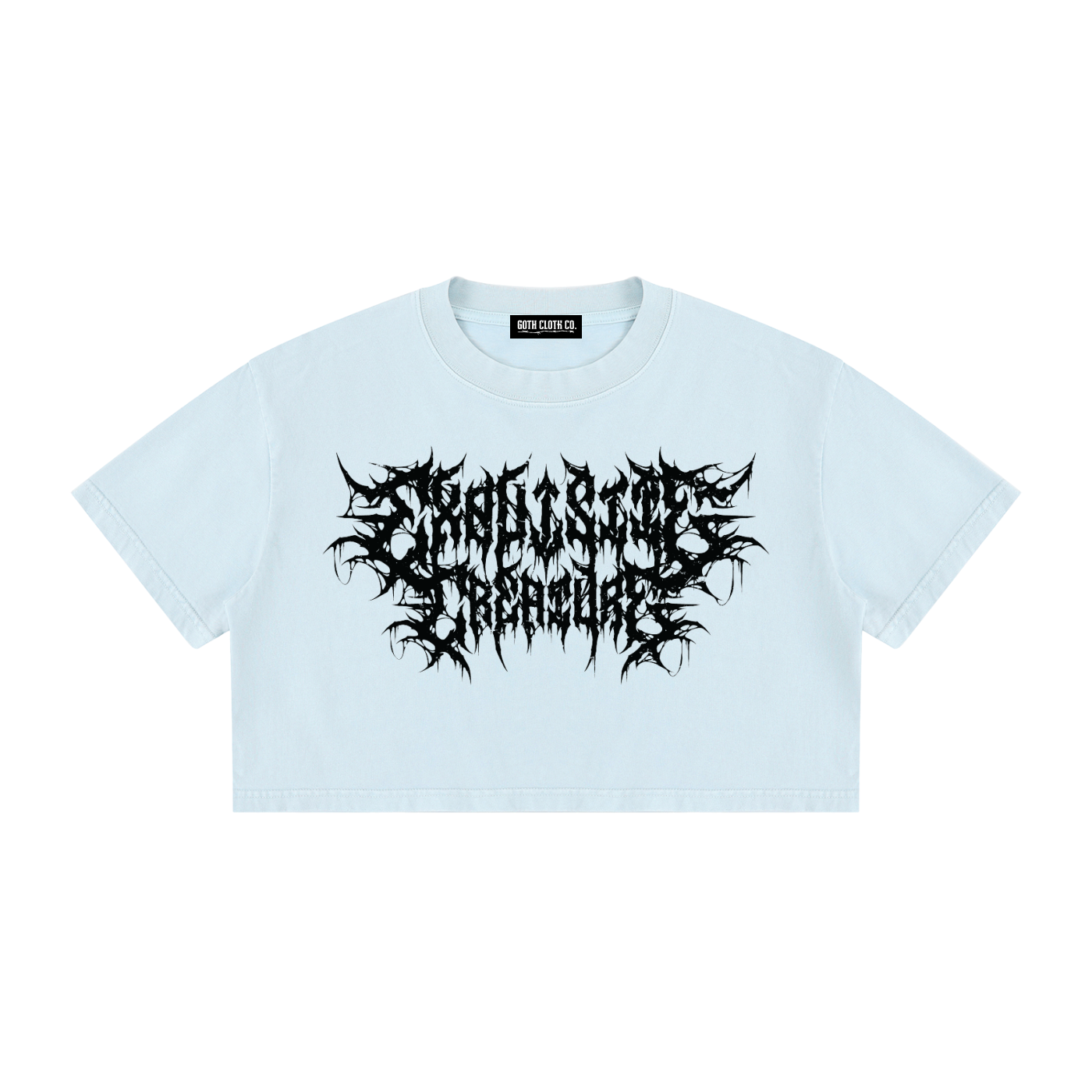 Exquisite Creature Mineral Wash Crop Top