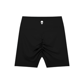 Bare Bones High-Waisted Scrunch Yoga Shorts