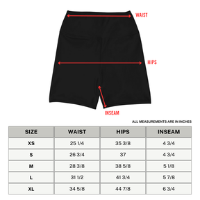 October Tiles Yoga Shorts