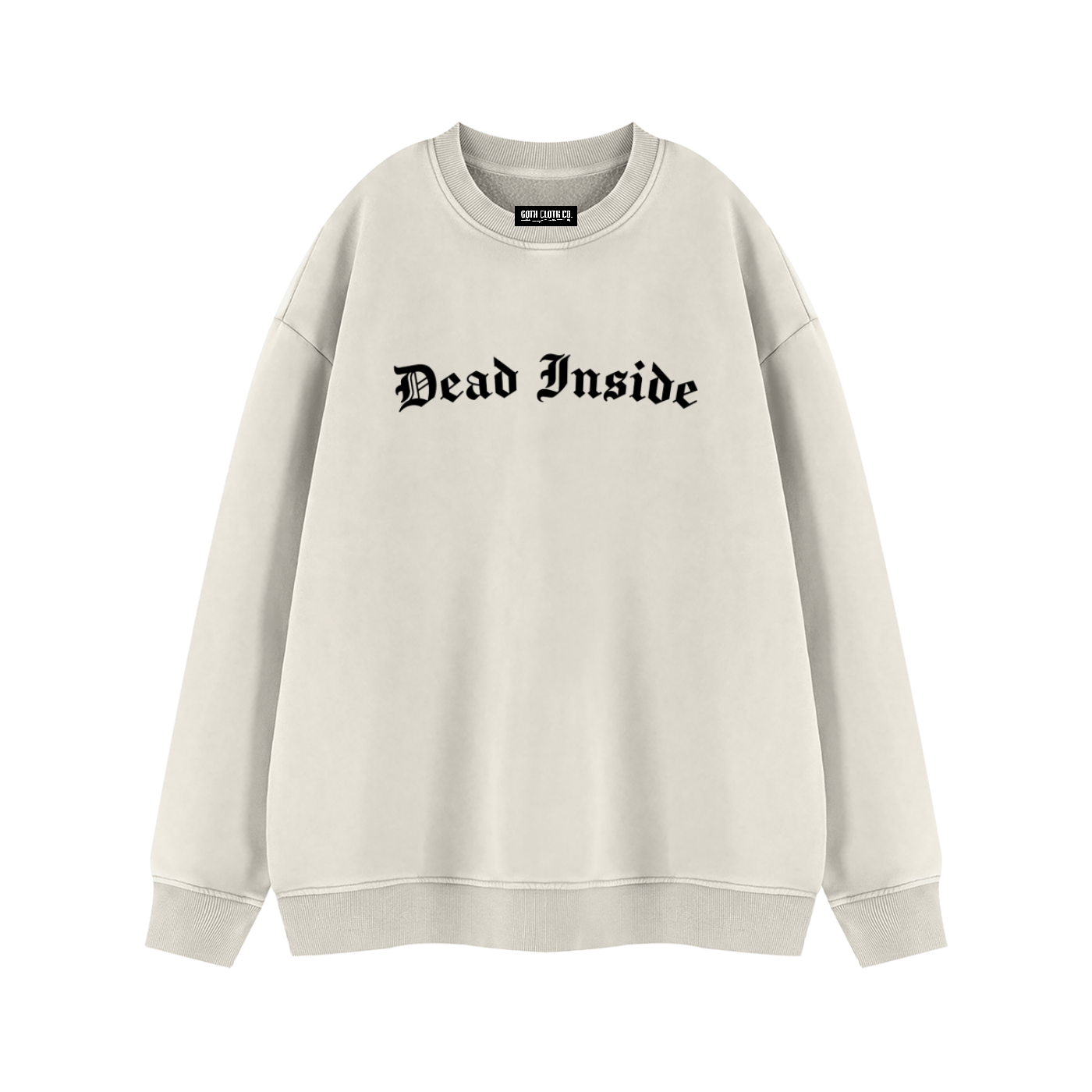 Dead Inside Vintage Wash Fleece Sweatshirt