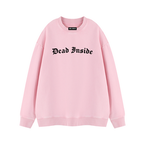 Dead Inside Vintage Wash Fleece Sweatshirt