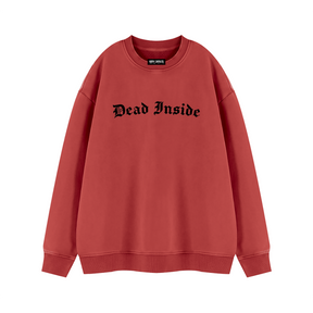 Dead Inside Vintage Wash Fleece Sweatshirt