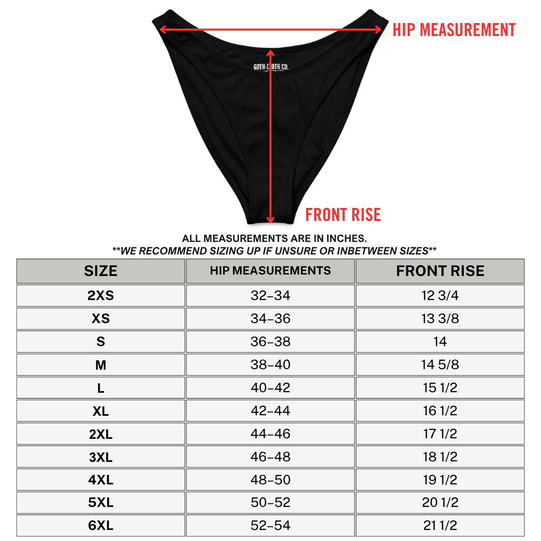 Candy Claws V-cut Bikini Bottom