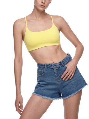 Dead Inside Women's Cross Strap Sports Bra