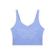 Lover Metal Font Long Line Sports Bra