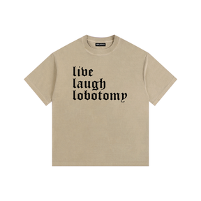 Live Laugh Lobotomy Vintage Washed Cotton T-Shirt