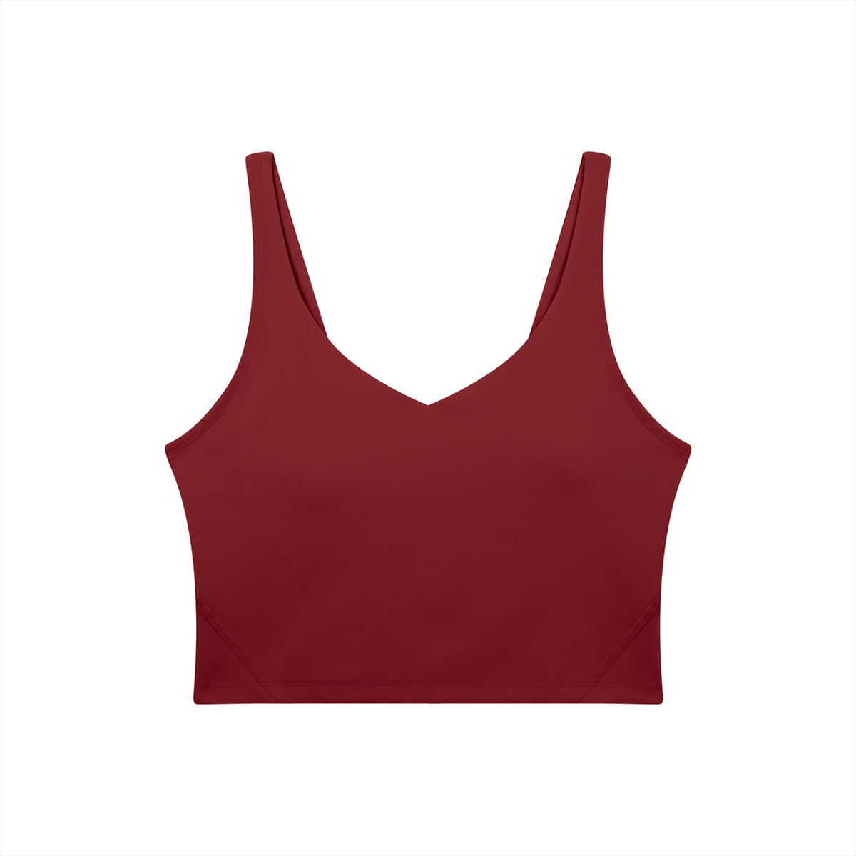 Bare Bones V-Neck Long Line Sports Bra