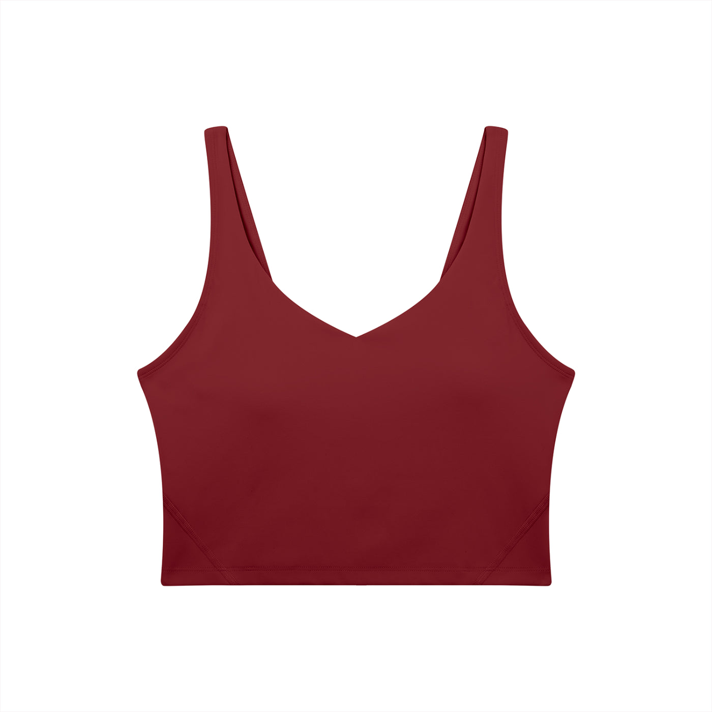 Bare Bones V-Neck Long Line Sports Bra