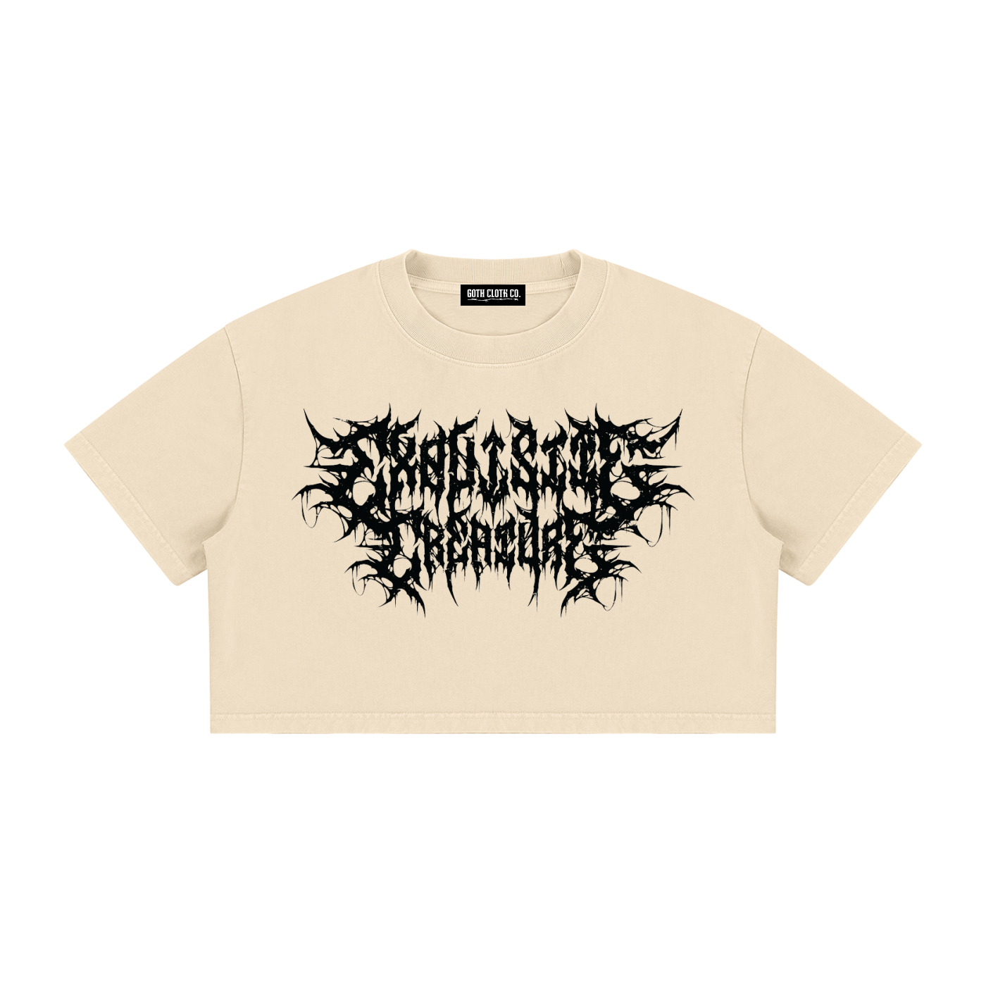 Exquisite Creature Mineral Wash Crop Top