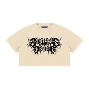 Exquisite Creature Mineral Wash Crop Top