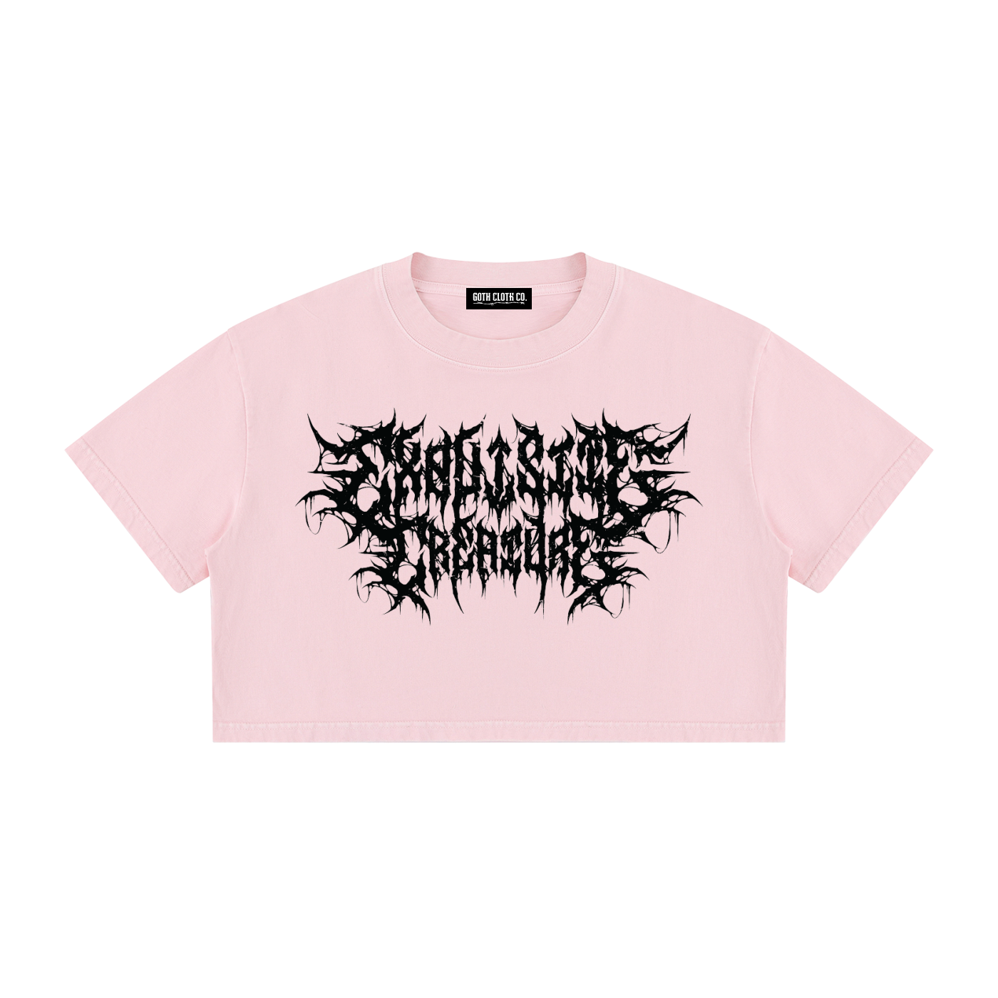 Exquisite Creature Mineral Wash Crop Top