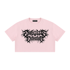 Exquisite Creature Mineral Wash Crop Top