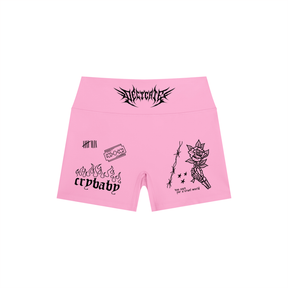 Mental Notes High Rise Yoga Shorts