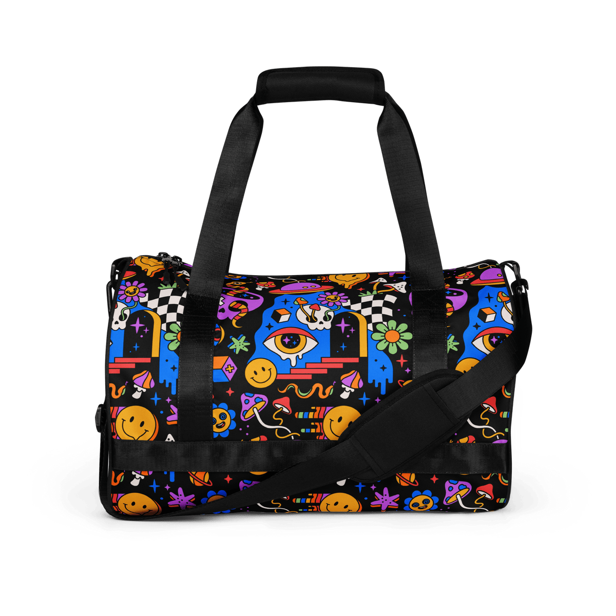 Acid Dream Duffle Bag - Goth Cloth Co.gymwear9076522_15155