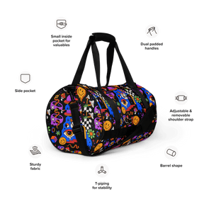 Acid Dream Duffle Bag - Goth Cloth Co.gymwear9076522_15155