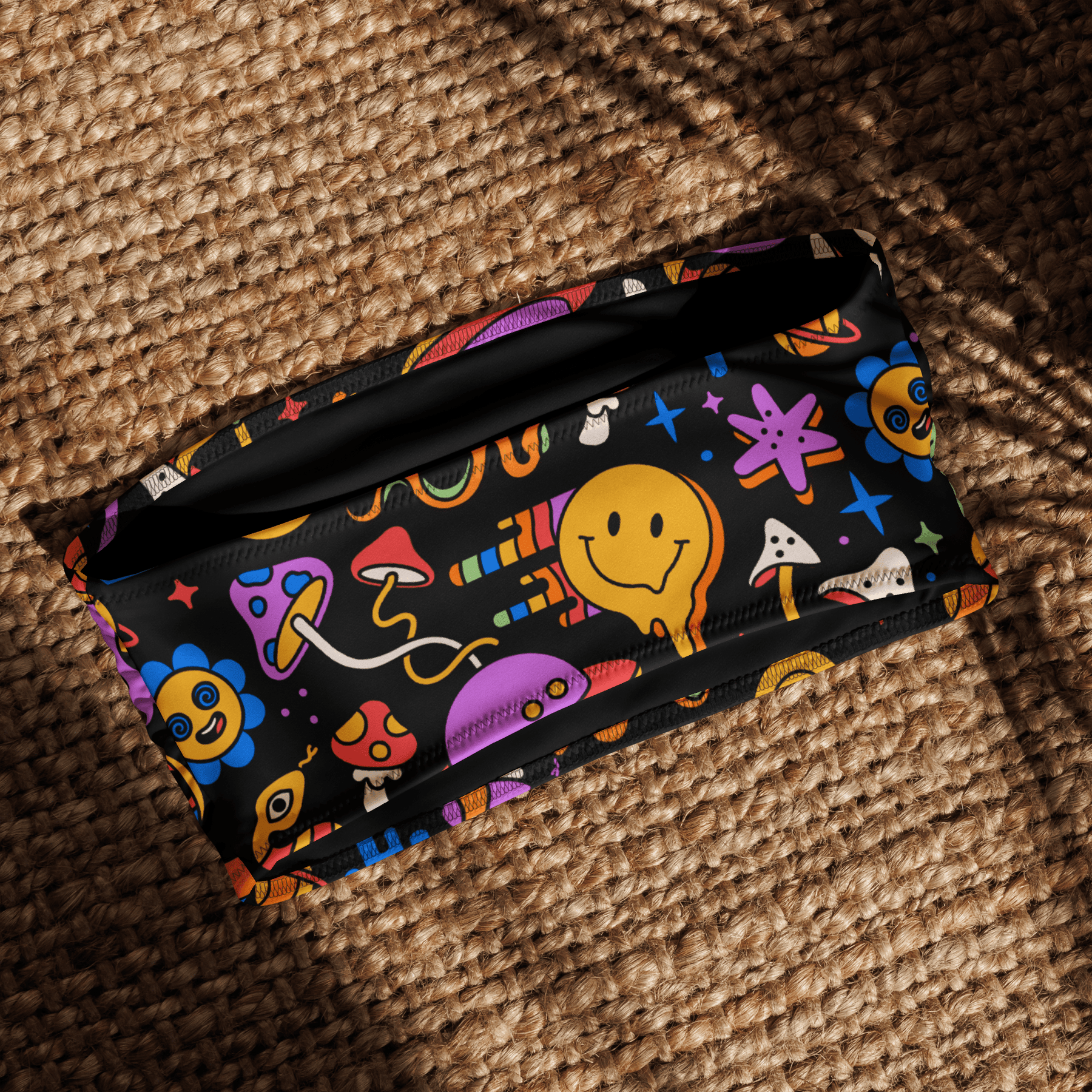 Acid Dreams Bandeau Bikini Top - Goth Cloth Co.6277137_22682