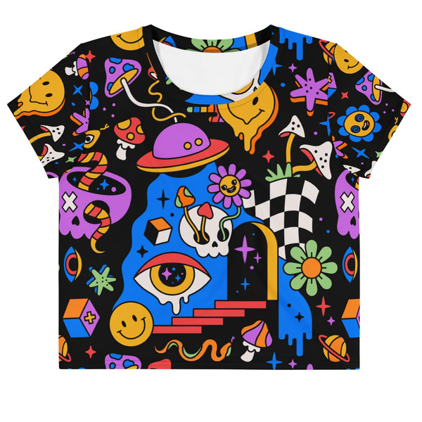 Acid Dreams Crop Top - Goth Cloth Co.4734026_9340