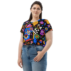 Acid Dreams Crop Top - Goth Cloth Co.4734026_9340