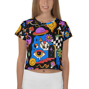 Acid Dreams Crop Top - Goth Cloth Co.4734026_9340