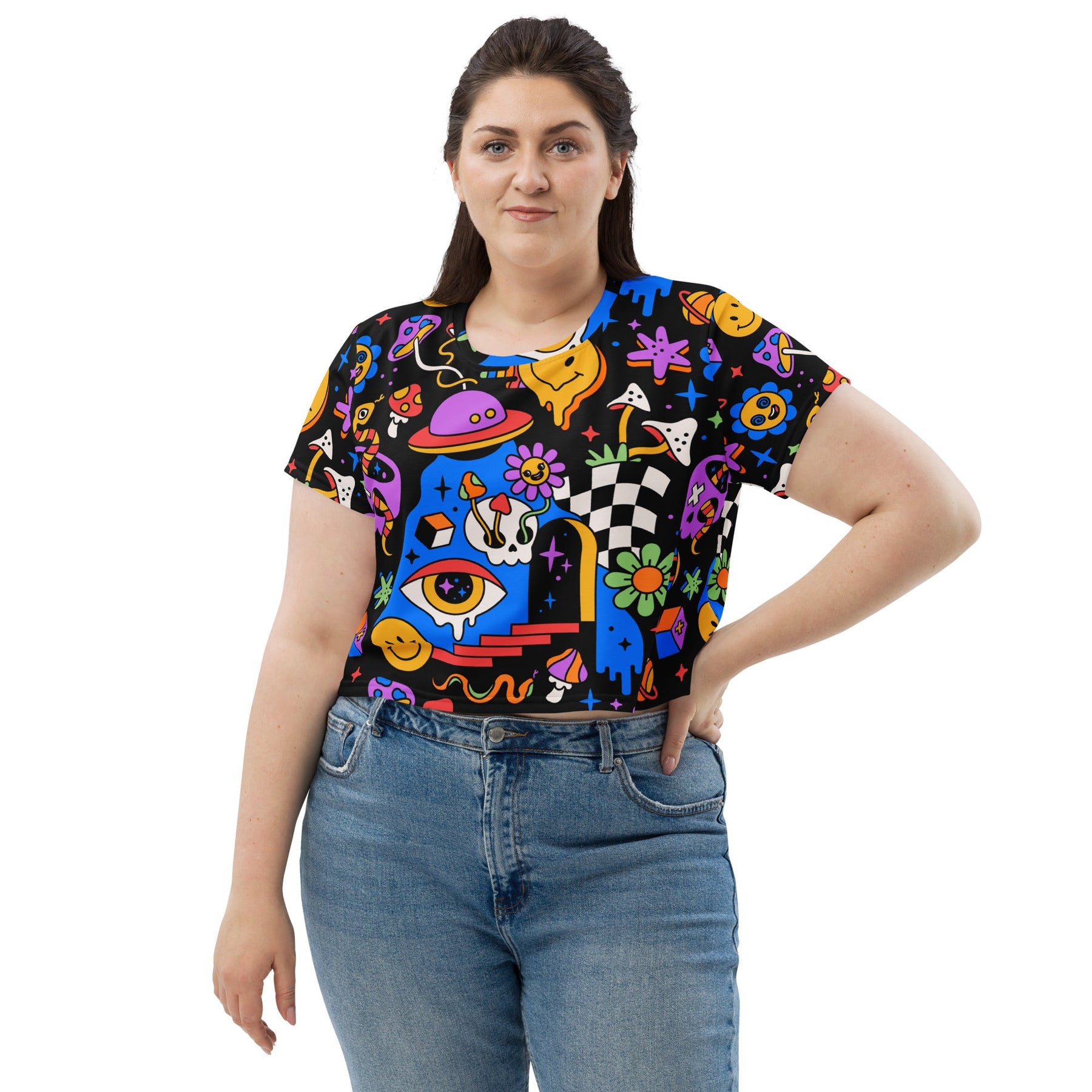 Acid Dreams Crop Top - Goth Cloth Co.4734026_9340