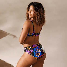 Acid Dreams High Waisted Sport Bikini Bottom - Goth Cloth Co.4032391_12042
