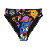 Acid Dreams High Waisted Sport Bikini Bottom - Goth Cloth Co.4032391_12042