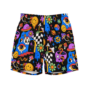 Acid Dreams Men's Lined Swim Trunks - Goth Cloth Co.9460326_14636