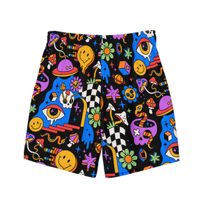 Acid Dreams Men's Lined Swim Trunks - Goth Cloth Co.9460326_14636