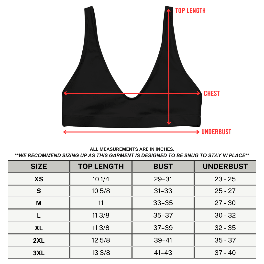 Acid Dreams Sport Bikini Top (Ready to Ship) - Goth Cloth Co.final sale5373487_1203A