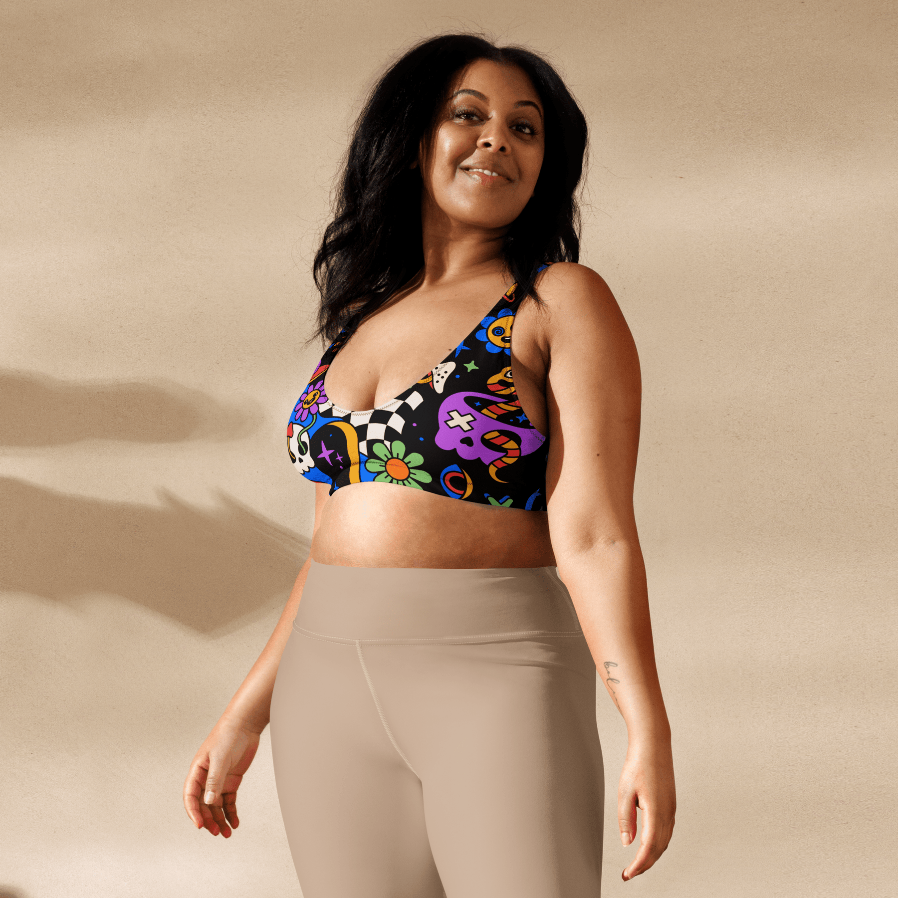 Acid Dreams Sport Bikini Top - Goth Cloth Co.7869405_12035