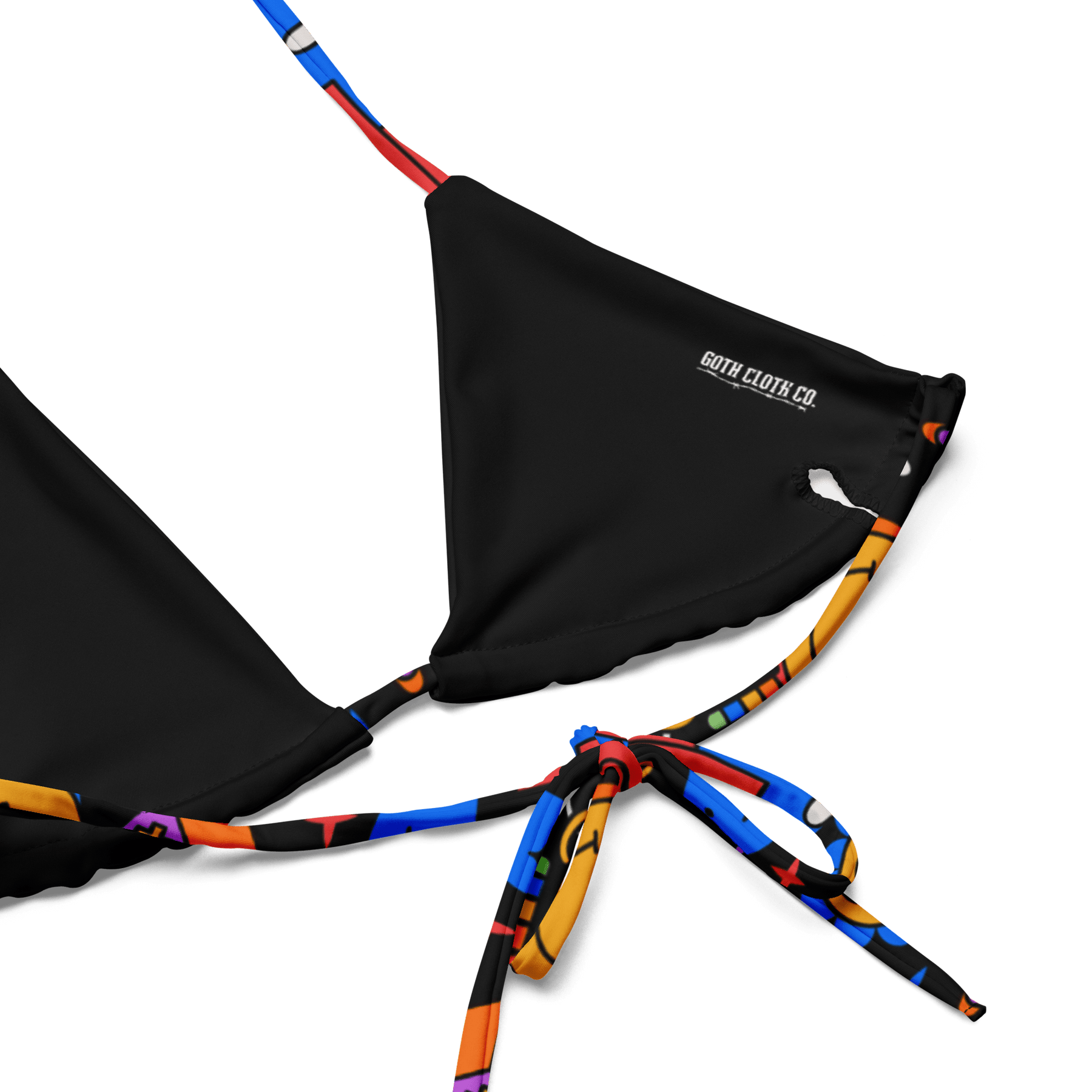 Acid Dreams String Bikini Top - Goth Cloth Co.2450249_16564