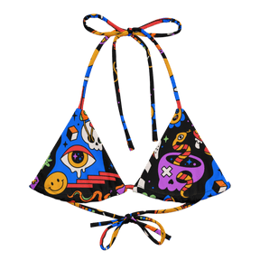 Acid Dreams String Bikini Top - Goth Cloth Co.2450249_16564