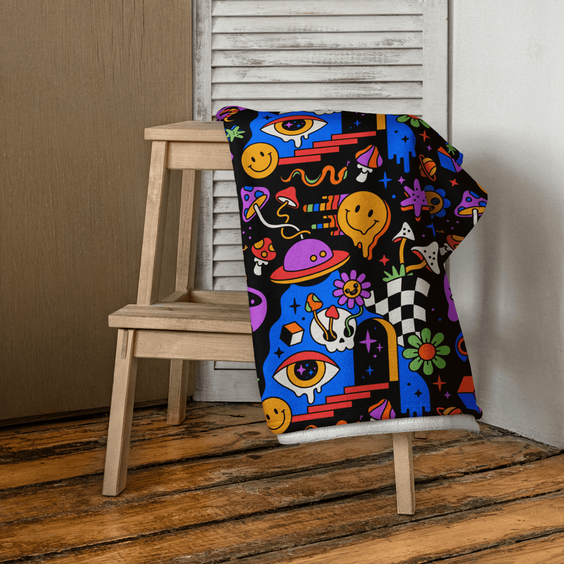 Acid Dreams Towel - Goth Cloth Co.7477832_8874