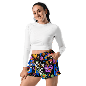 Acid Dreams Unisex Unlined Swim Trunks - Goth Cloth Co.6708470_9804