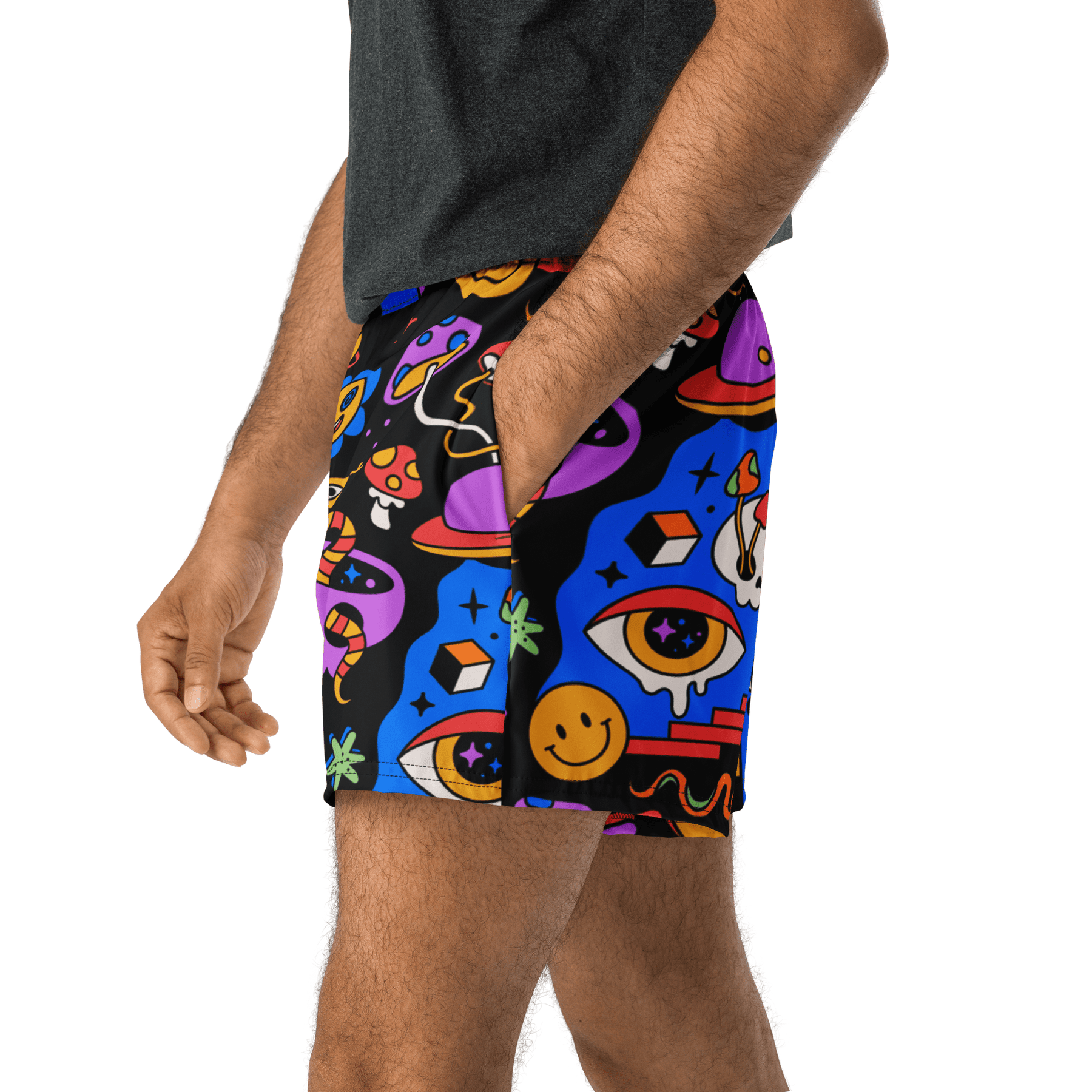 Acid Dreams Unisex Unlined Swim Trunks - Goth Cloth Co.6708470_9804