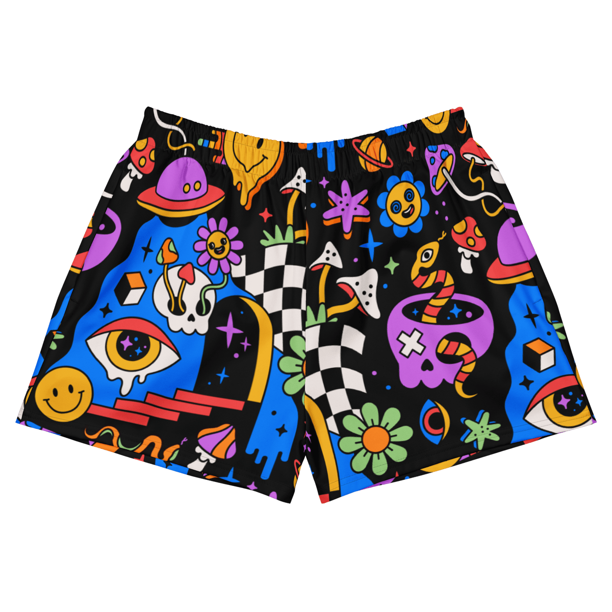 Acid Dreams Unisex Unlined Swim Trunks - Goth Cloth Co.6708470_9804