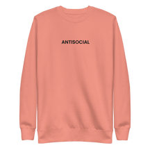 Antisocial Embroidered Unisex Sweatshirt - Goth Cloth Co.5845552_13863