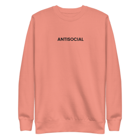 Antisocial Embroidered Unisex Sweatshirt - Goth Cloth Co.5845552_13863