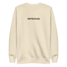 Antisocial Embroidered Unisex Sweatshirt - Goth Cloth Co.5845552_20357