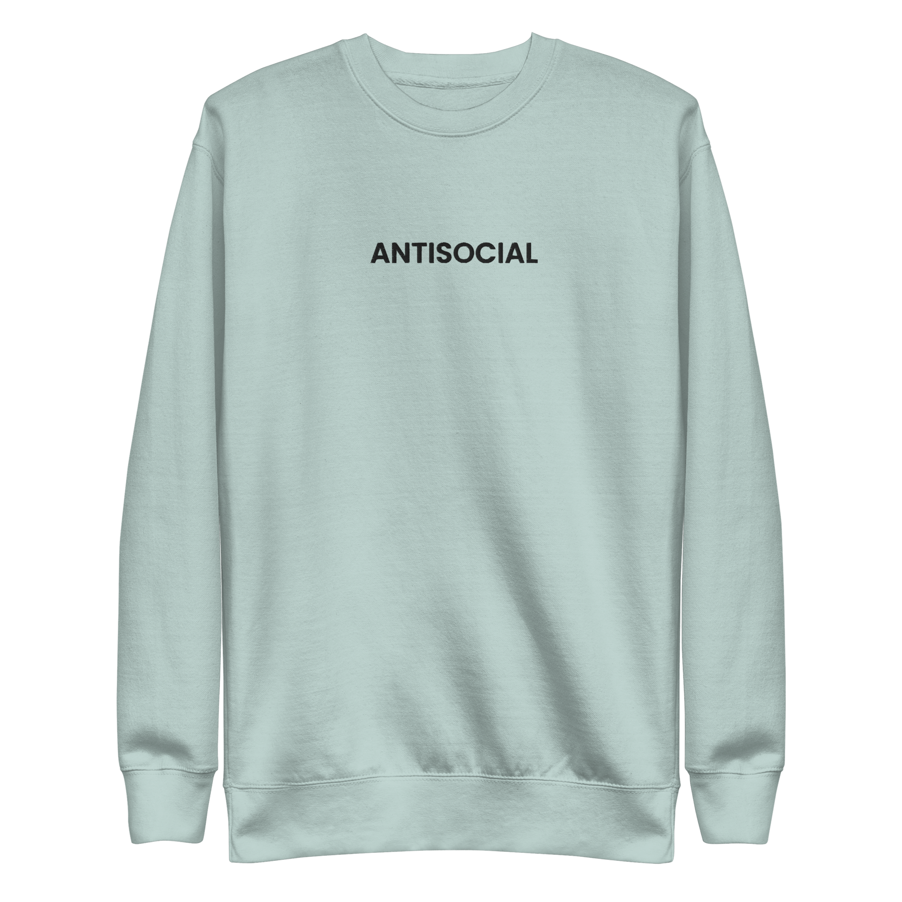 Antisocial Embroidered Unisex Sweatshirt - Goth Cloth Co.9131844_13950
