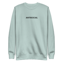 Antisocial Embroidered Unisex Sweatshirt - Goth Cloth Co.9131844_13950