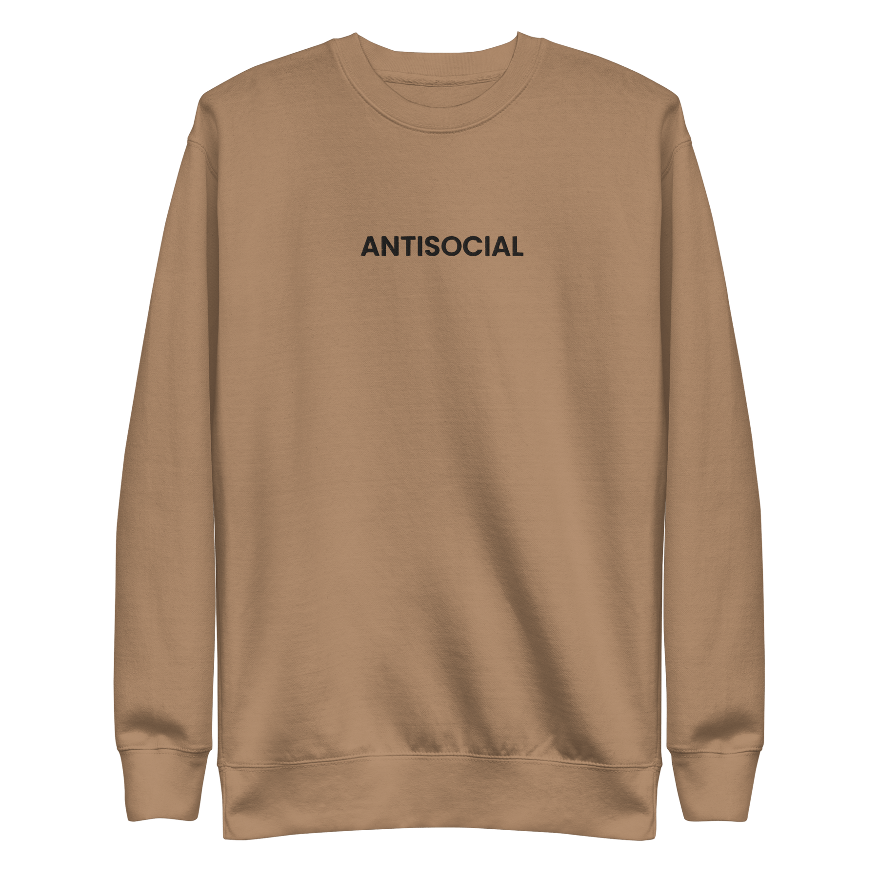 Antisocial Embroidered Unisex Sweatshirt - Goth Cloth Co.9131844_25526